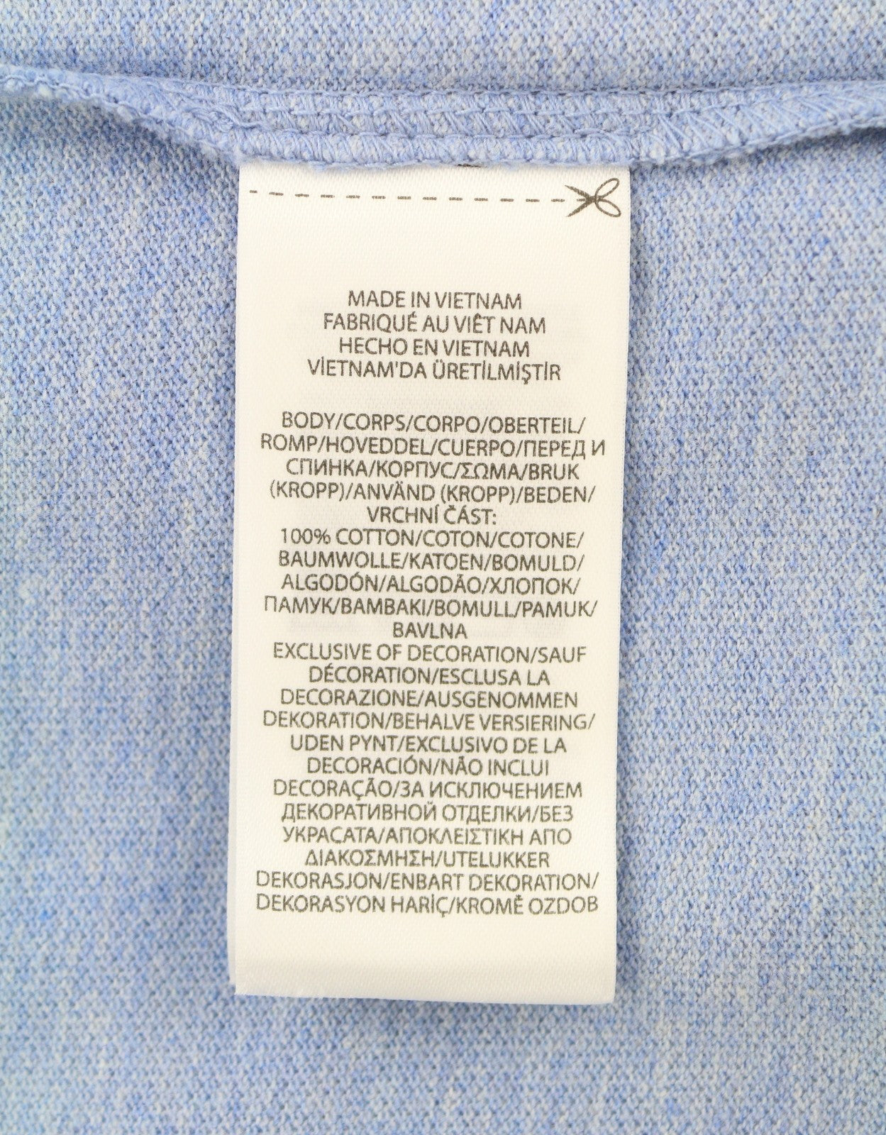 RALPH LAUREN Custom Slim Fit Men Polo XL Blue Melange Cotton Short Sleeve