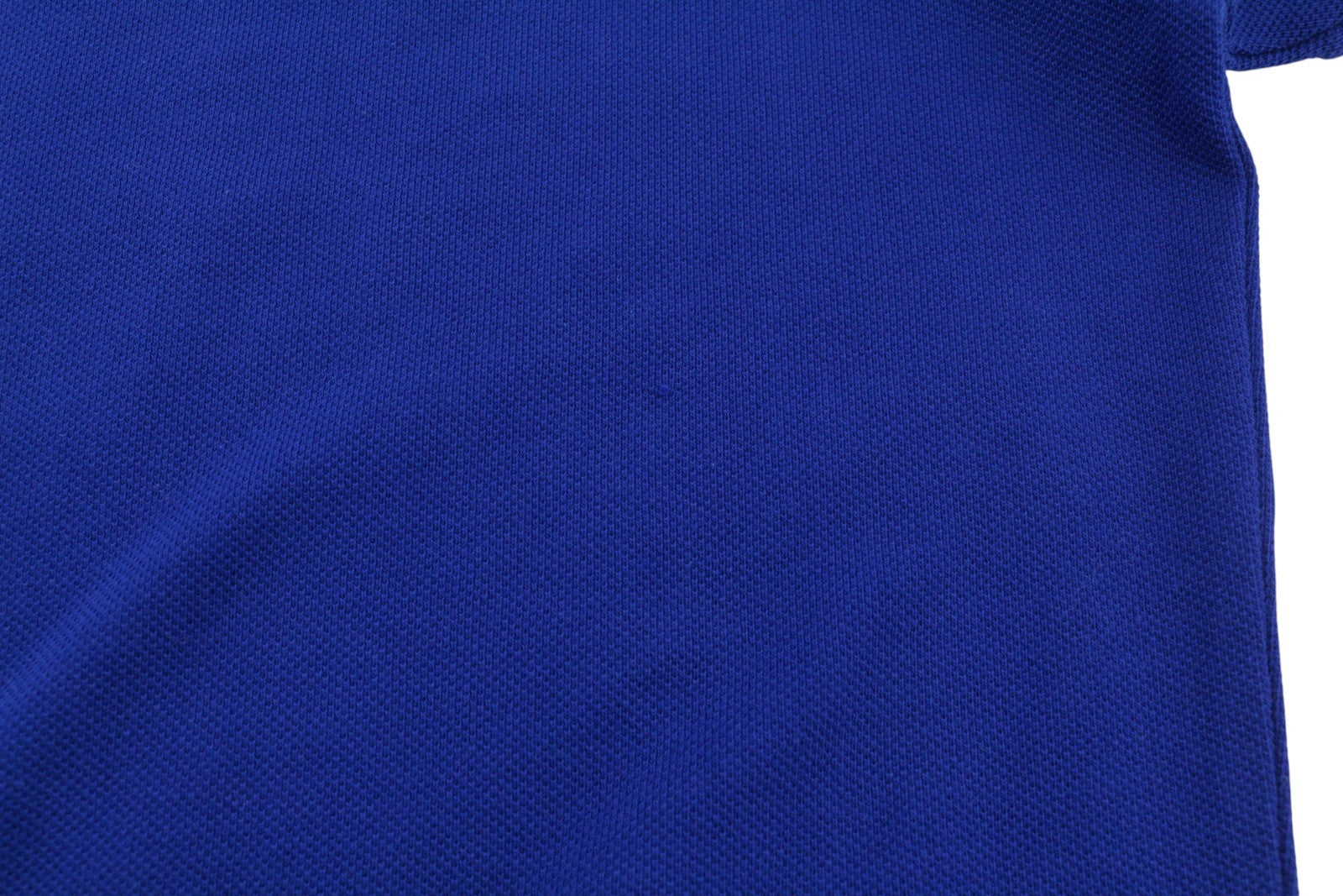 RALPH LAUREN Custom Slim Fit Men Polo M Mid Blue Cotton Logo Short Sleeve