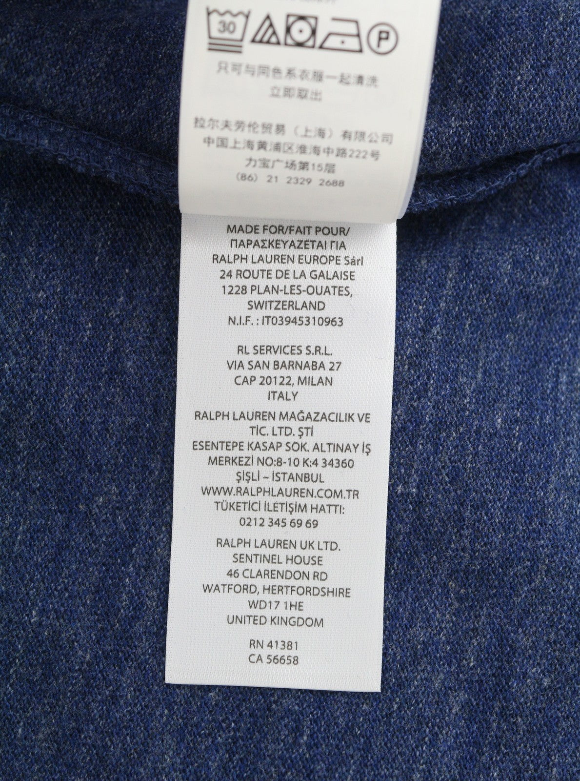 RALPH LAUREN Custom Slim Fit Men Polo S Melange Cotton Logo Short Sleeve
