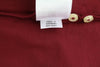 GANT Original Pique LS Rugger Men T-Shirt M Red Polo Logo Long Sleeve Top