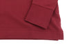 GANT Original Pique LS Rugger Men T-Shirt M Red Polo Logo Long Sleeve Top