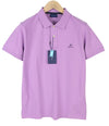 T-Shirt Contrast Collar Pique SS Rugger