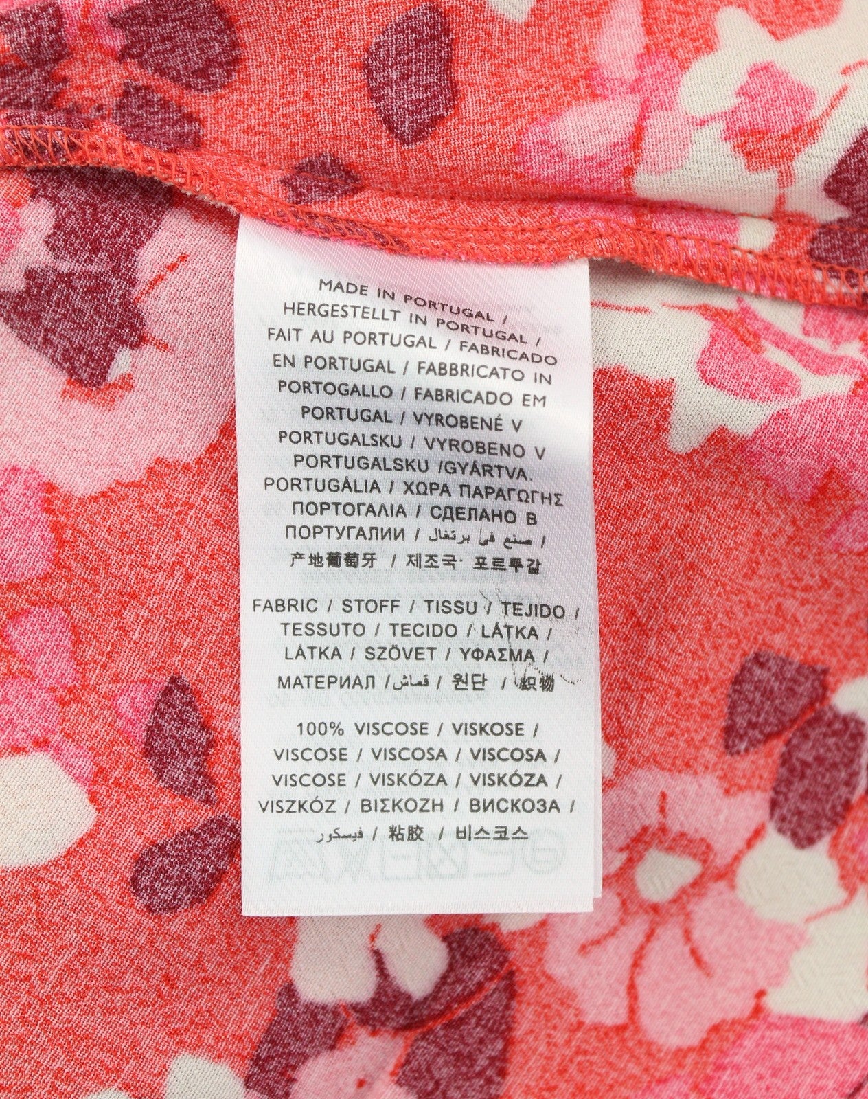 GANT Liberation Bouquet Wrap Women Skirt EU38 Red Floral Print Midi
