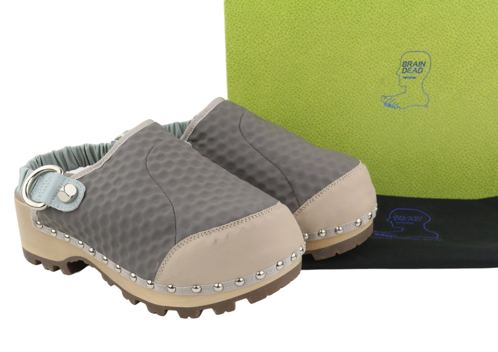 BRAIN DEAD Energy Absorber Rubberized Women Shoes EU39 Vibram Clog Mule