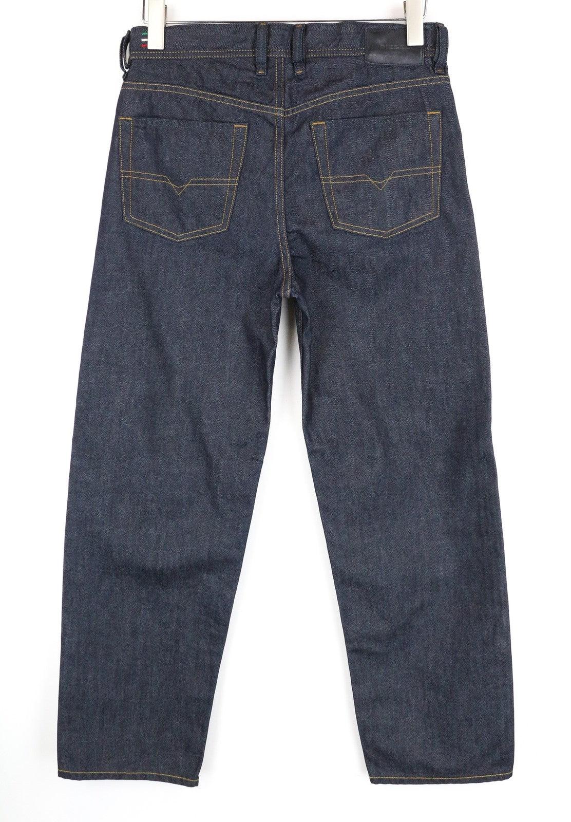DIESEL Dagh 0088Z Men Jeans W29/L32 Straight Fit Denim Blue Pure Cotton 5-Pocket
