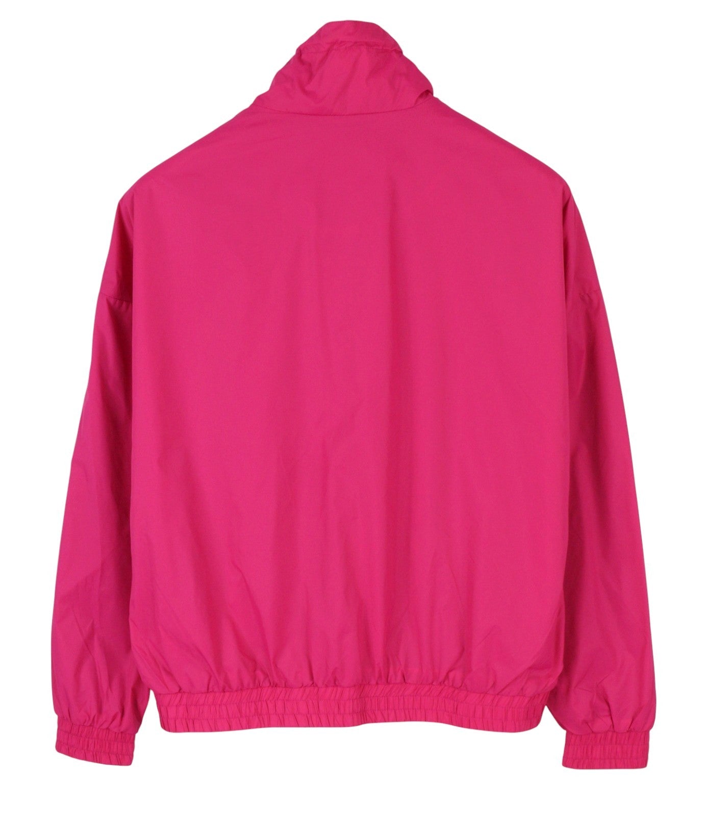 MYMO Women Jacket S Pink Mesh Lined High Neck Pocket Detail Lightweight