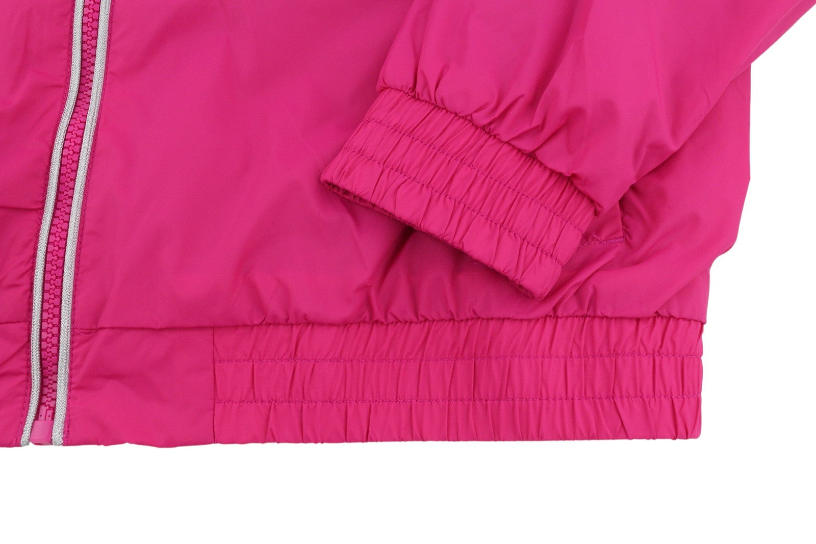 MYMO Women Jacket S Pink Mesh Lined High Neck Pocket Detail Lightweight