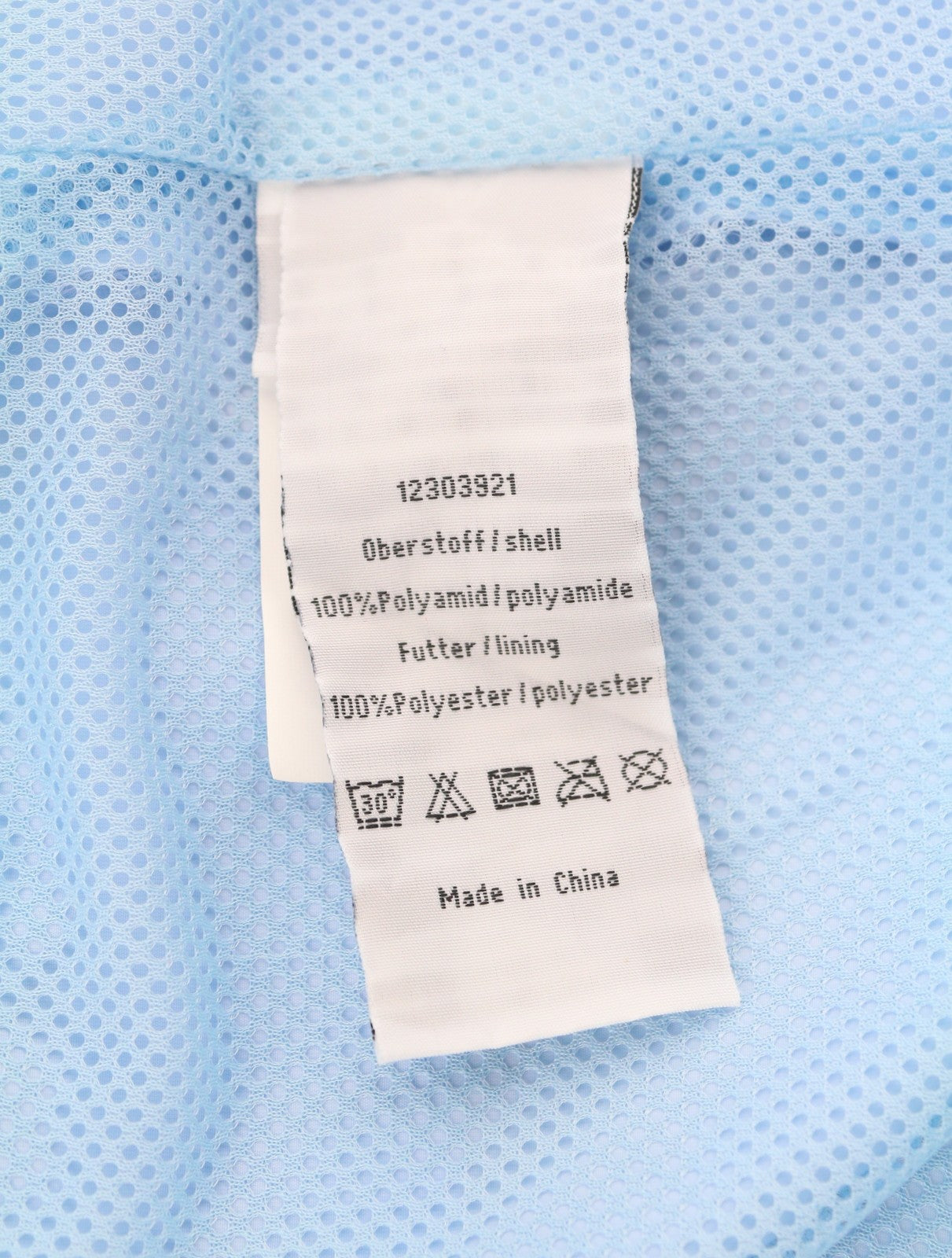 MYMO Women Jacket XS Light Blue Hooded Drawstring Waist Light Parka