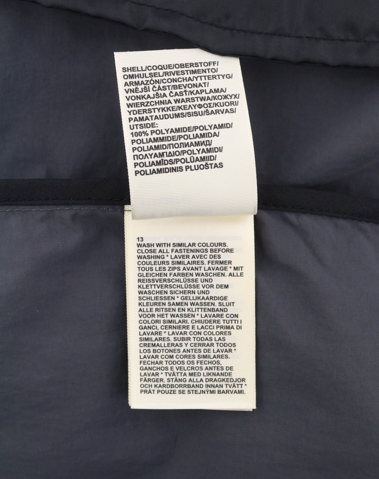 LEE Men Jacket S Washed Black Spread Collar Full Zip Light Unlined