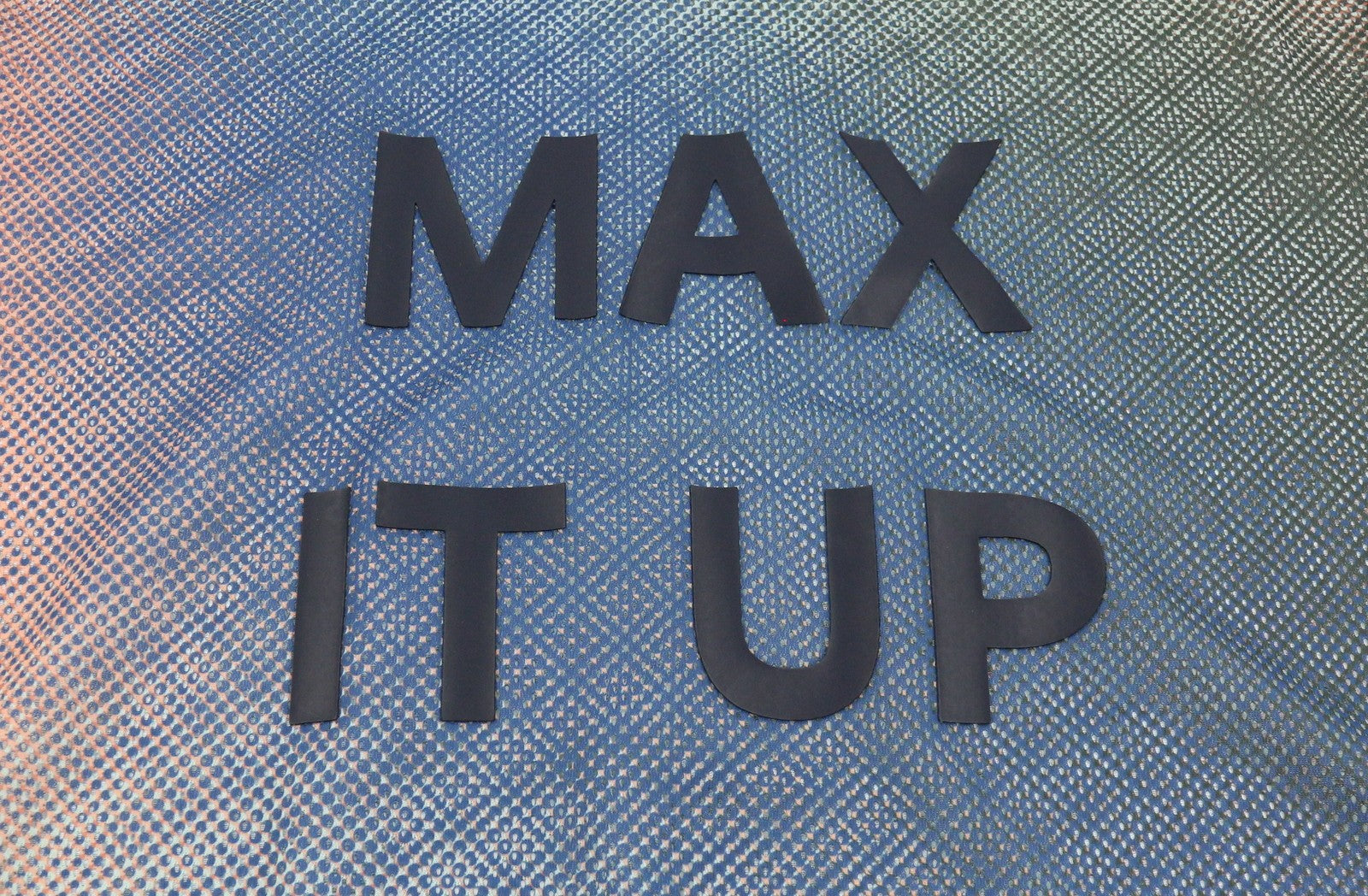 MAX&CO. Women T-Shirt XS Multicolor Mesh Transparent Oversized Short Sleeved
