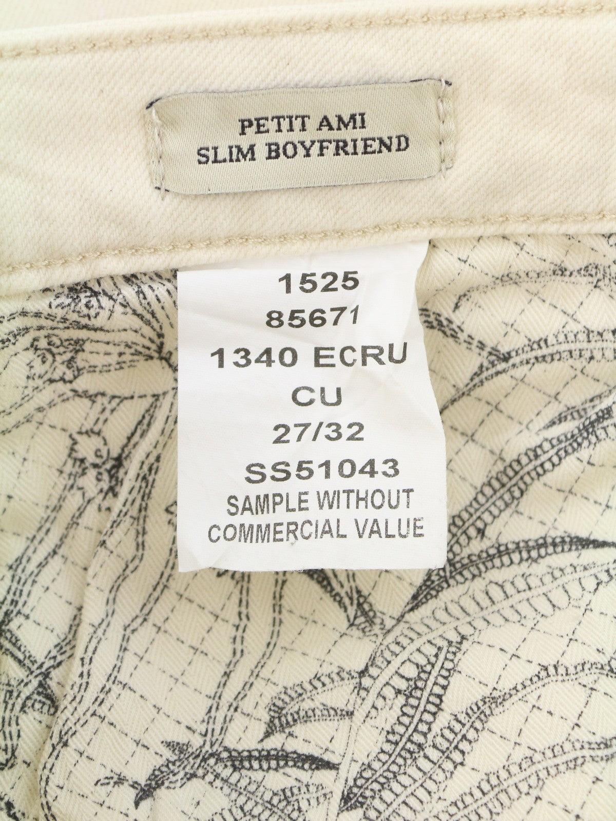 MAISON SCOTCH Petit Ami Women Jeans W27/L32 Dirty Look Cropped Slim Boyfriend
