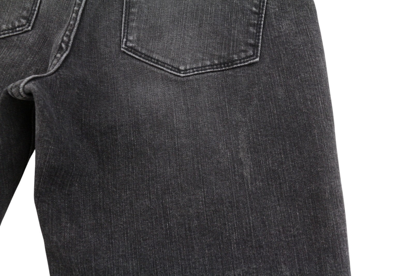 SCOTCH & SODA Supreme Women Jeans W28/L34 Black Faded Distress Slim Straight Fit