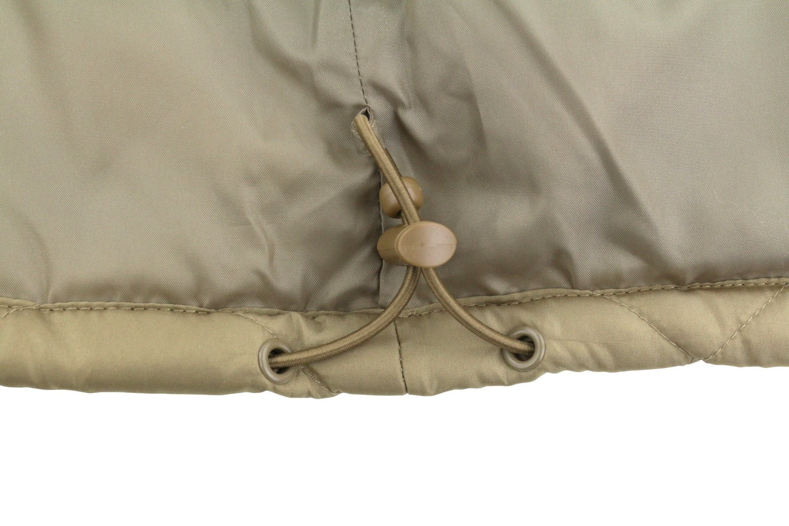 WRANGLER Men Jacket S Beige Quilted Padded Full Zip Lined Bomber Style