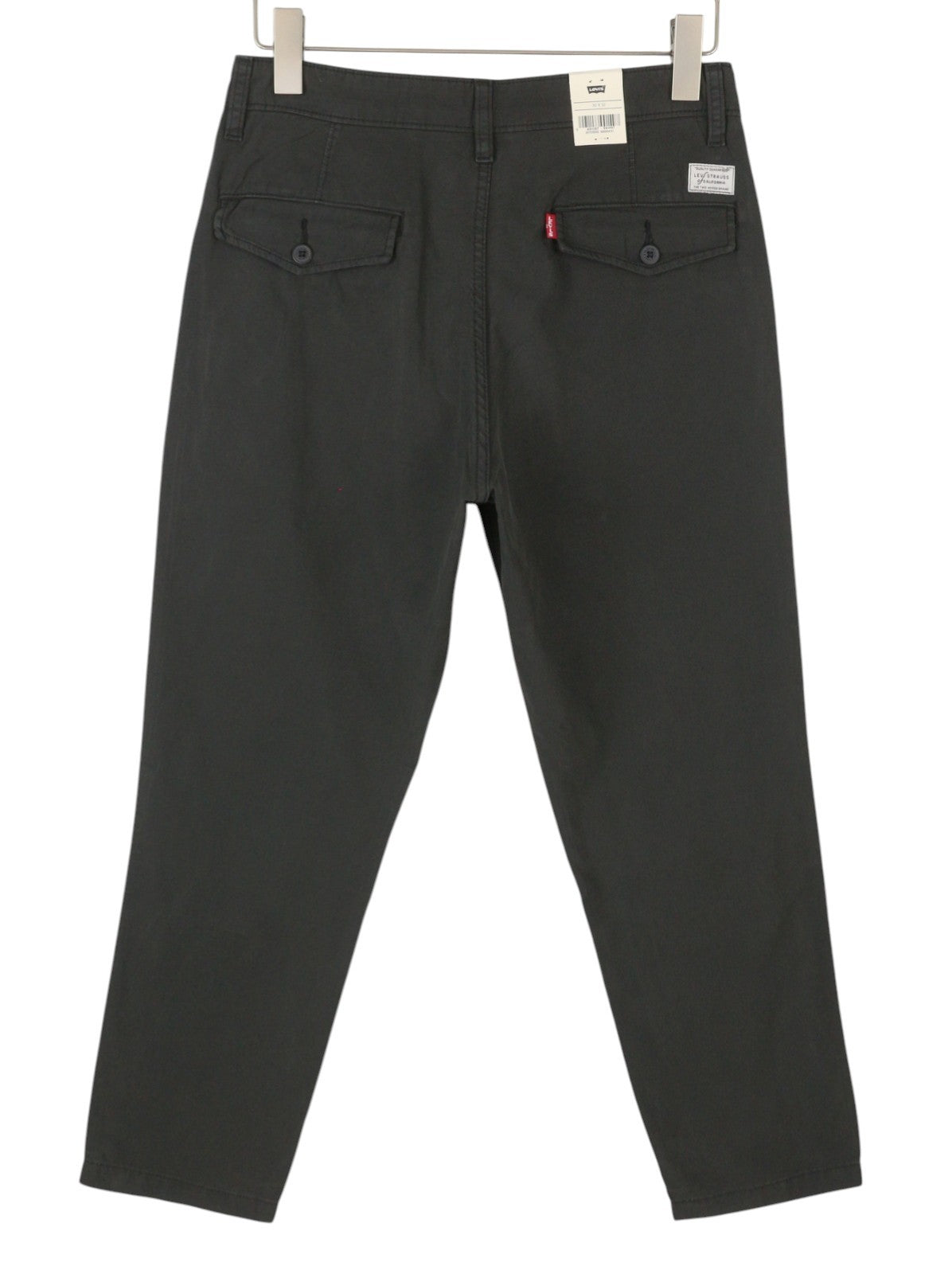 LEVI'S XX Chino Men Trousers W30/L32 Grey Authentic Relaxed Lightweight Big E