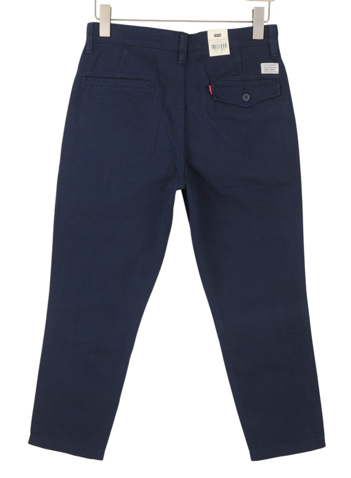 LEVI'S XX Chino Men Trousers W30/L30 Blue Authentic Fit Zip Fly Big E