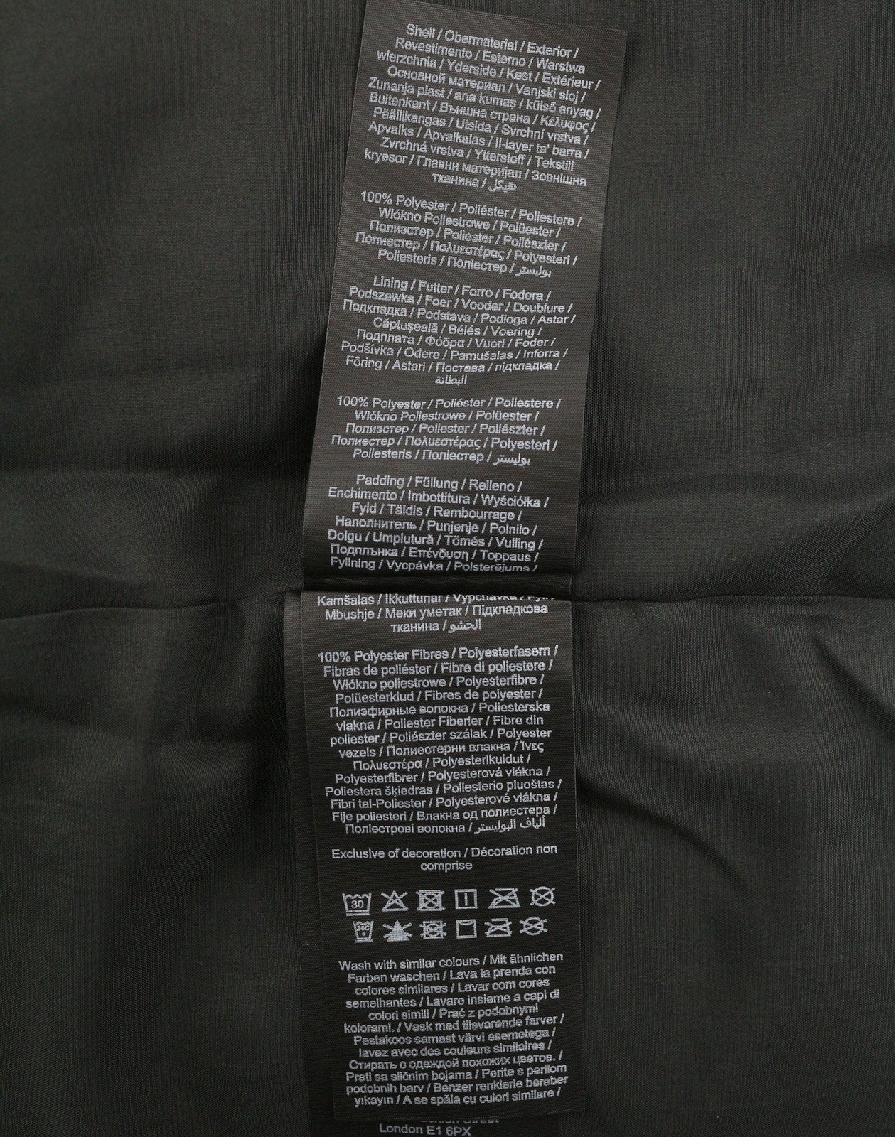 VILA Maja High Neck Women Waistcoat EU42 Black Floral Quilted Padded