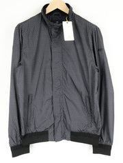 SCOTCH & SODA Men Jacket L High Neck Lightweight Lined Mid-Grey Short Length