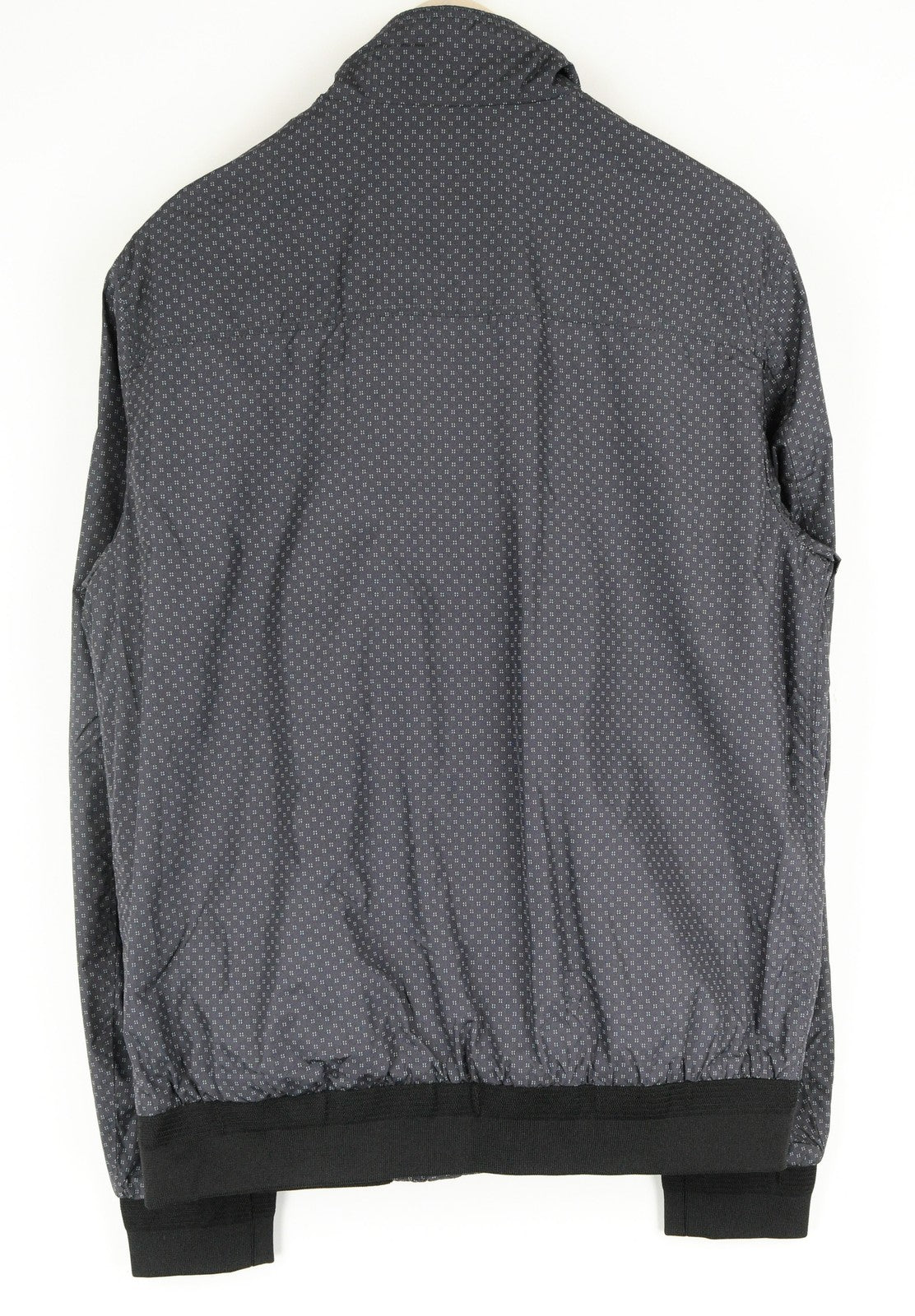 SCOTCH & SODA Men Jacket L High Neck Lightweight Lined Mid-Grey Short Length
