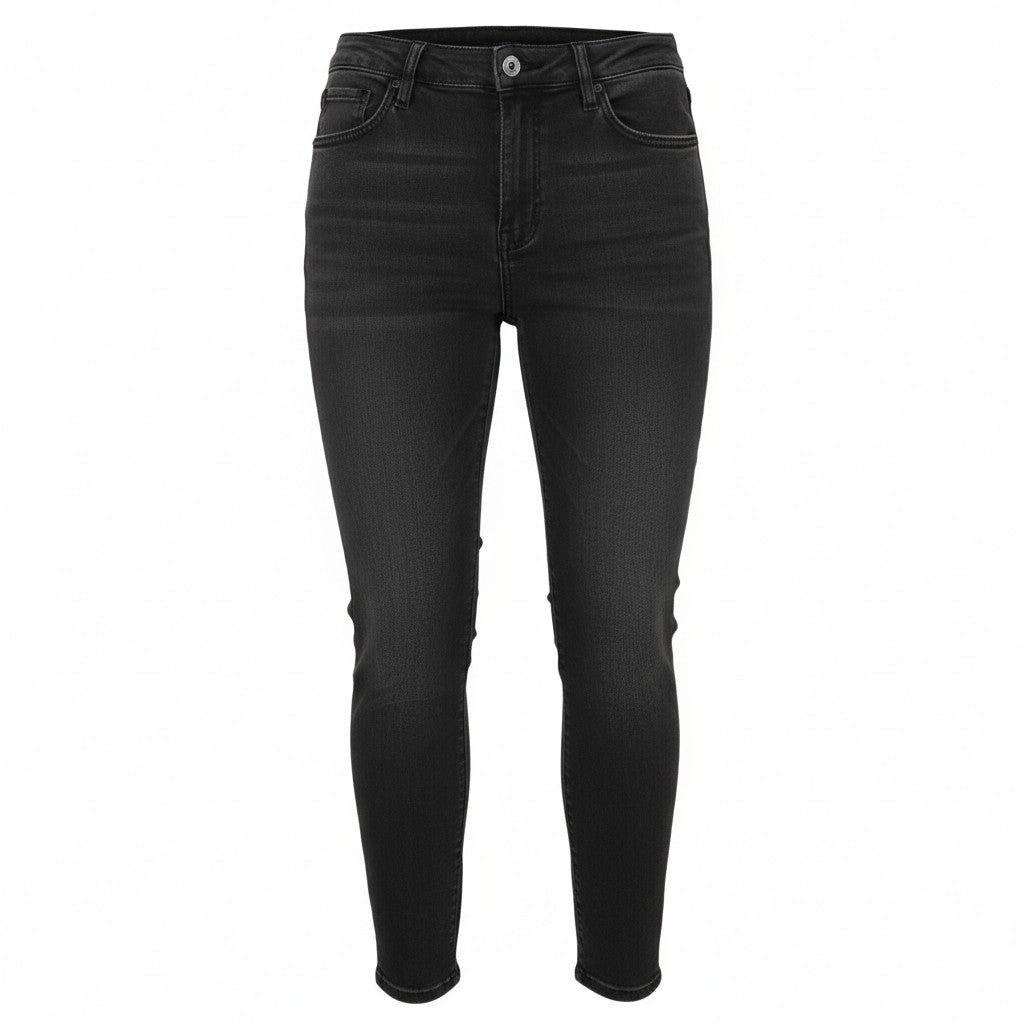 AMERICAN EAGLE OUTFITTERS Curvy Super Hi-Rise Jegging Women Jeans W30 Black