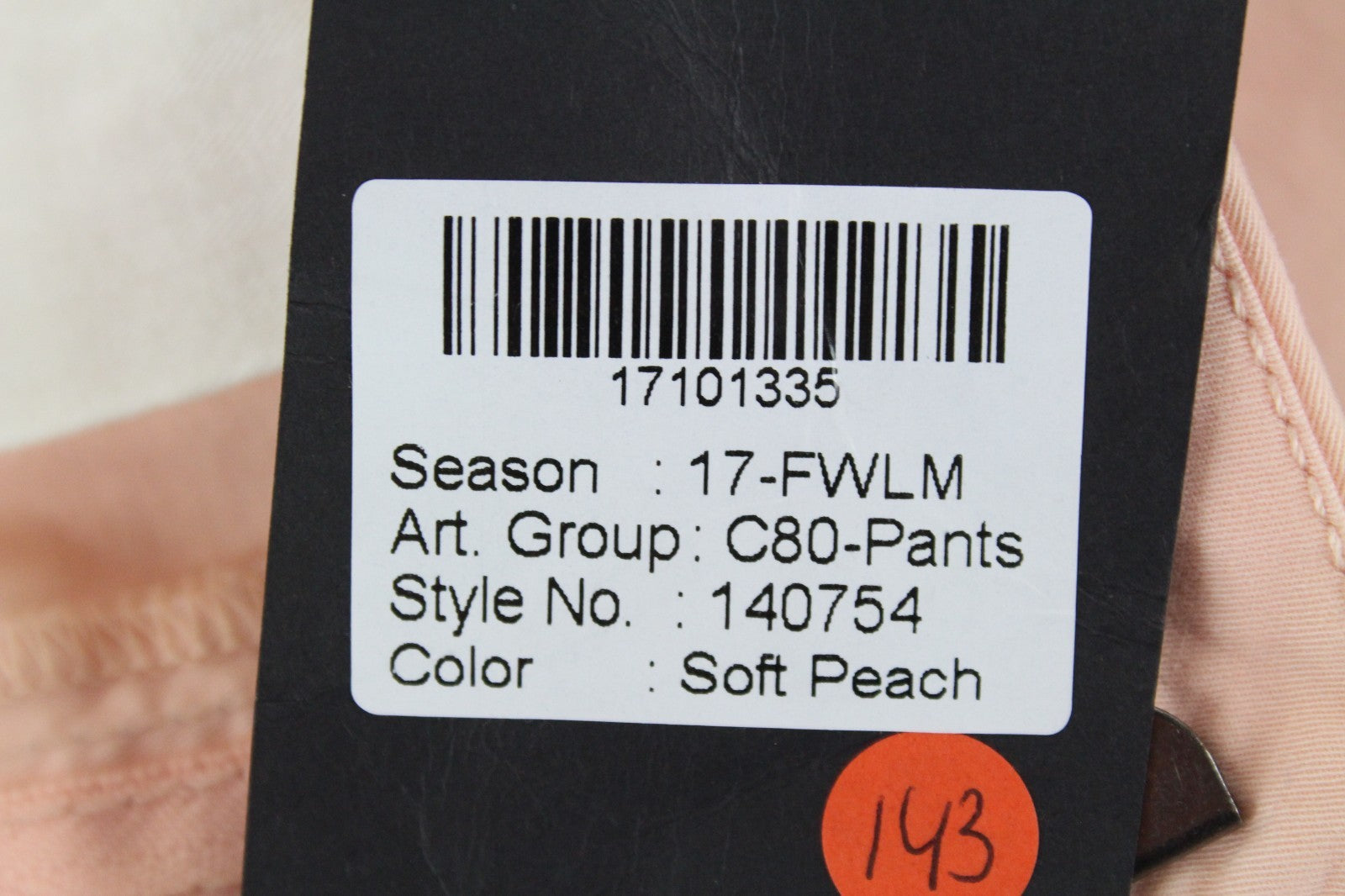 MAISON SCOTCH Women Trousers W27/L32 Belted Formal Light Pink Regular Chino