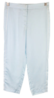 SCOTCH & SODA Women Trousers W30/L23 Blue Cropped Lightweight Side-Line