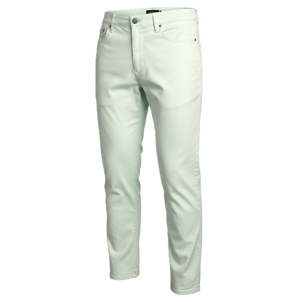 SCOTCH & SODA The Drift Men Trousers W32/L32 Green Regular Tapered Fit Organic