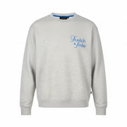 SCOTCH & SODA Men Sweatshirt M Grey Melange Crew Neck Long Sleeve Pull On