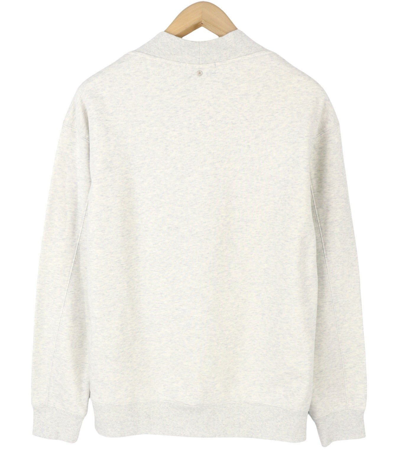 SCOTCH & SODA Men Sweatshirt M Grey Melange Crew Neck Long Sleeve Pull On