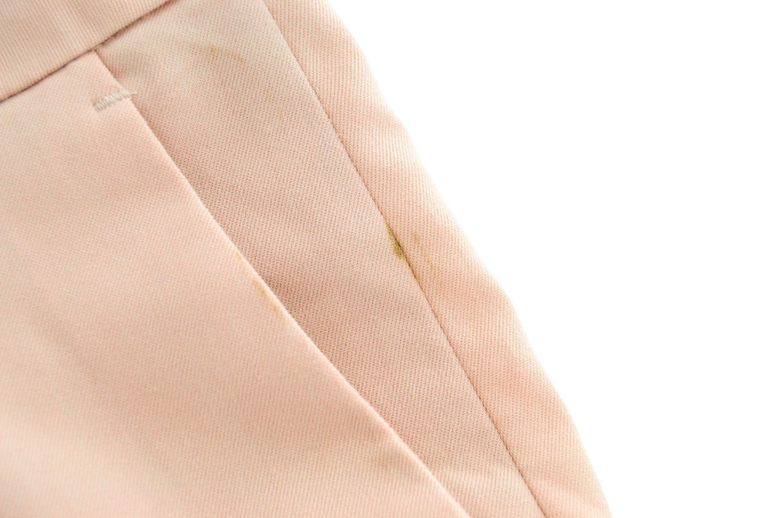 MAISON SCOTCH Women Trousers M Pleated Pink Belted Stretch Formal Classic