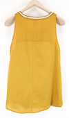 Yellow Polyester T-Shirt