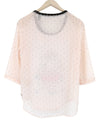 Pink Polyester T-Shirt
