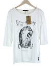 White Twill T-Shirt