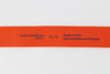 Orange Polyester Belt