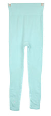 Blue Polyamide Sport Leggings