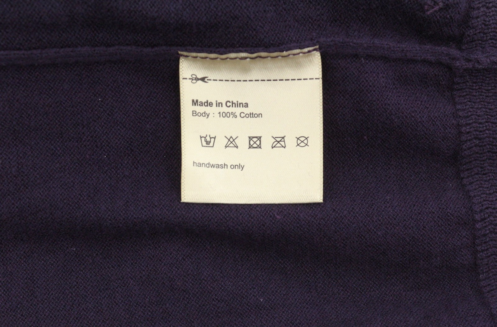 SCOTCH & SODA Men Jumper M Dark Purple Tight Knit Crew Neck Pull On