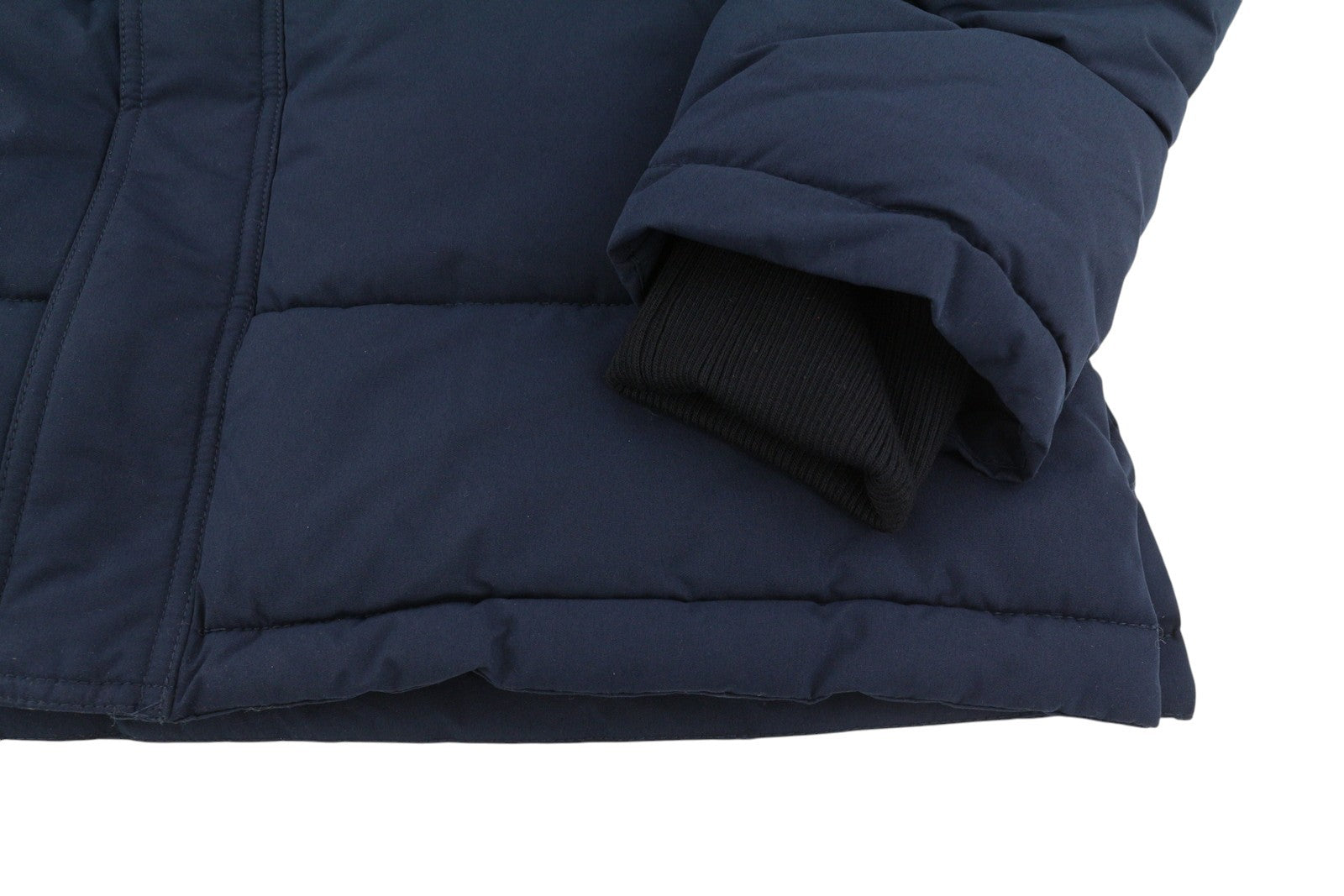 PIER ONE Women Jacket S Dark Blue Quilted Hooded Padded Lined Coat