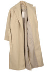 Beige Polyester Coat