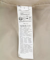 Beige Polyester Coat
