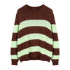 Jumper Mohair Striped  C-Neck