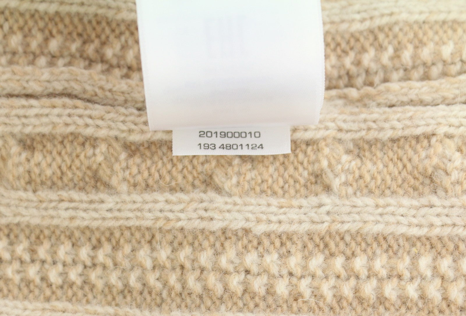 GANT Winter Faded Cable Crew Women Jumper 2XL Warm Khaki Wool Knit Pull On