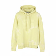 SCOTCH & SODA Men Hoodie M Yellow Faded Patterned Pockets Pull On