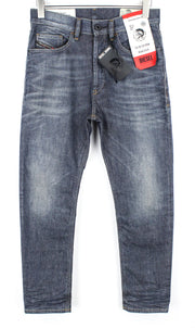 DIESEL D-Eetar 084ZU Men's Jeans W29/L30 Tapered Fit Blue Stretch Wash