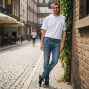 DIESEL 1979 Sleenker 09G35 Men Jeans W34/L30 Low Waist Skinny Blue RRP250