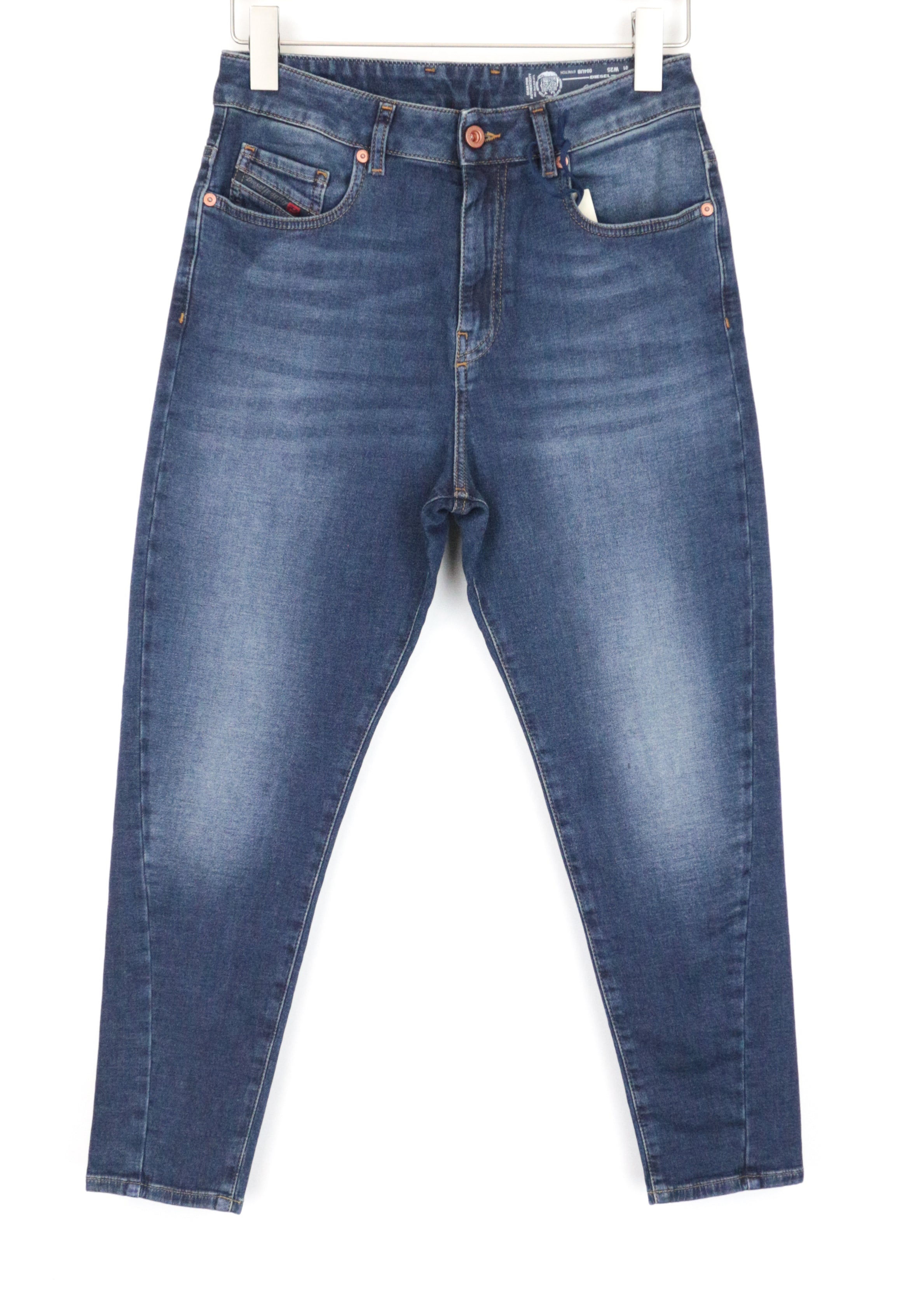 DIESEL Candys-Ne 084UB Women's Jeans W25 Jogg Boyfriend Blue Cotton Stretch