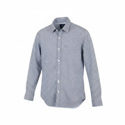 SCOTCH & SODA Ams Couture Men Shirt S Blue Pure Cotton Patterned Long Sleeve