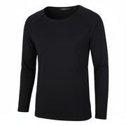 SCOTCH & SODA Ams Couture Men T-Shirt M Black Pure Cotton Long Fit Pull On