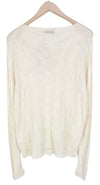 Beige Viscose Sweatshirt