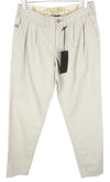 Beige Twill Trousers