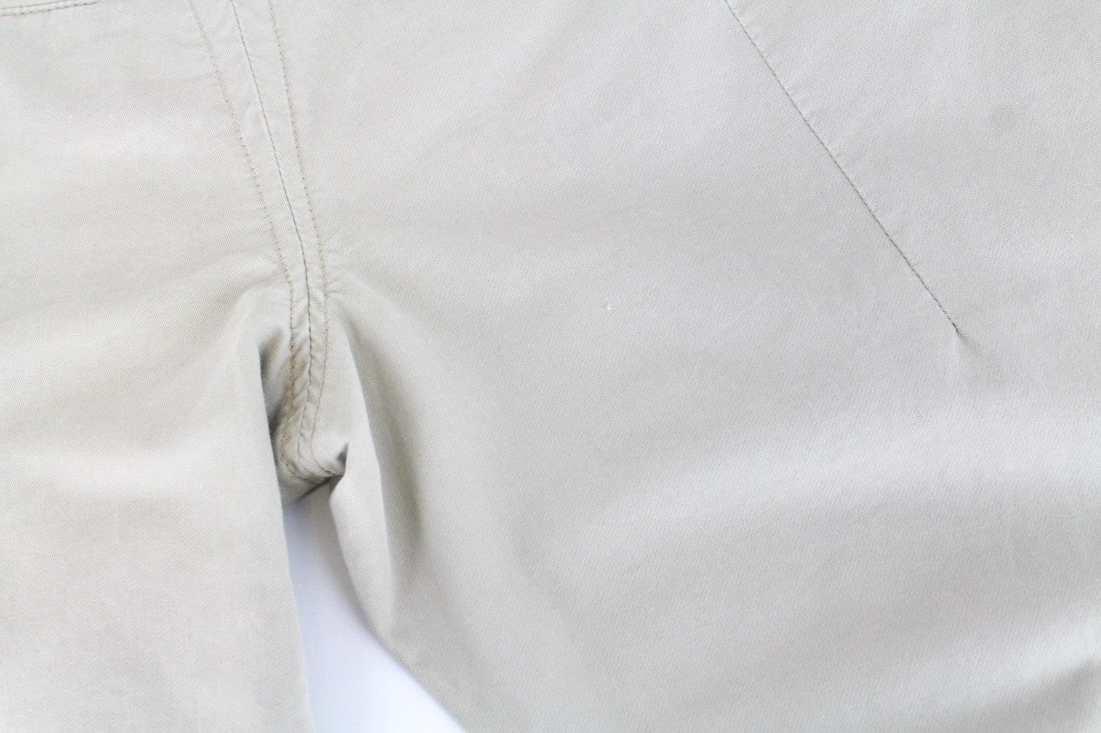 RICHMOND  Men Trousers 48 Beige Pleated Front Slit Pocket Casual