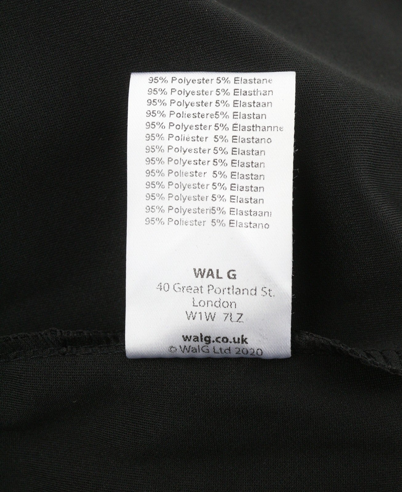 WALG LONDON Rosie Cut Out Maxi Women Dress XS TALL Black Jersey Sleeveless
